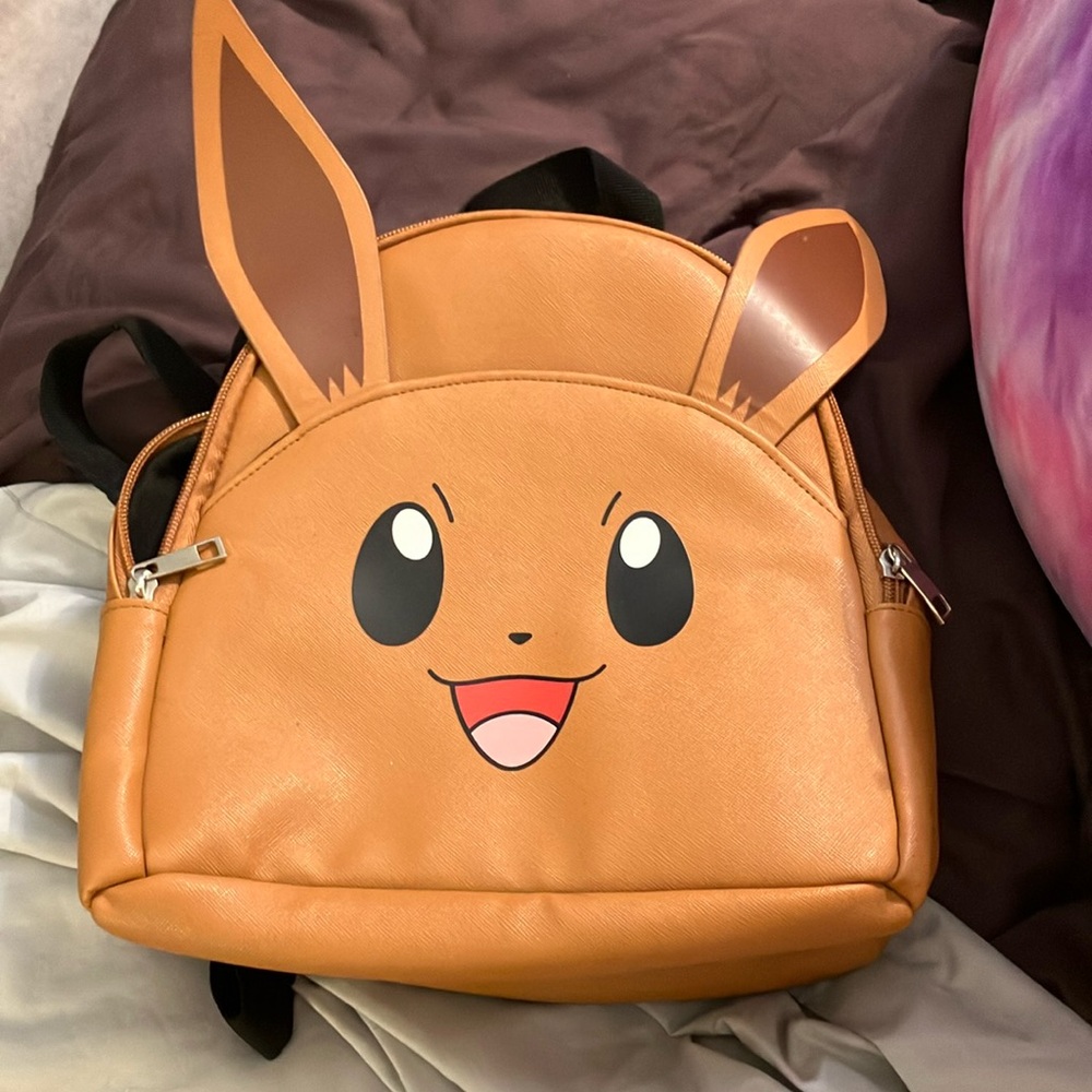Pokemon Eevee Brown Kids Backpack